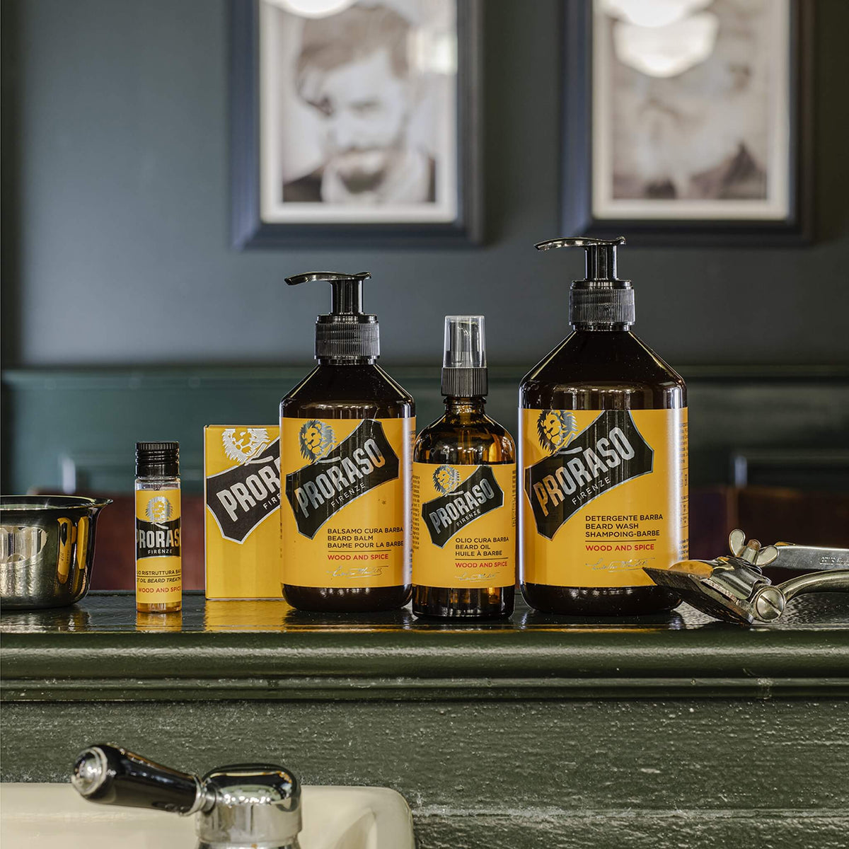 Beard oil, Wood & Spice, 100 ml (Salon)