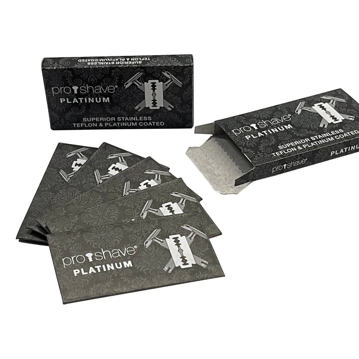 Platinum DE-Barber blades, 1 bar, 20x5 pcs (100 pcs)