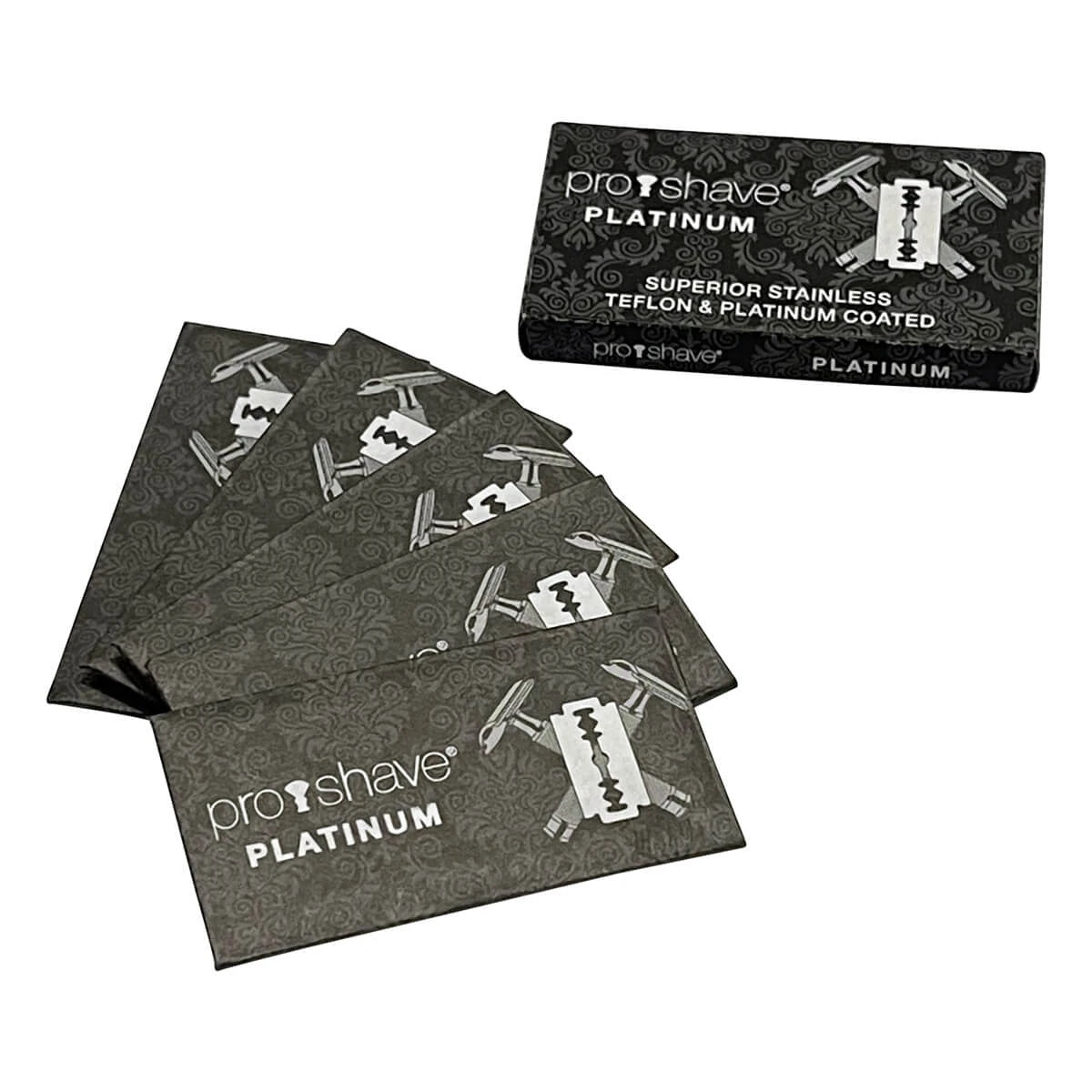 Platinum DE razor blades, 2x5 pcs (10 pcs)