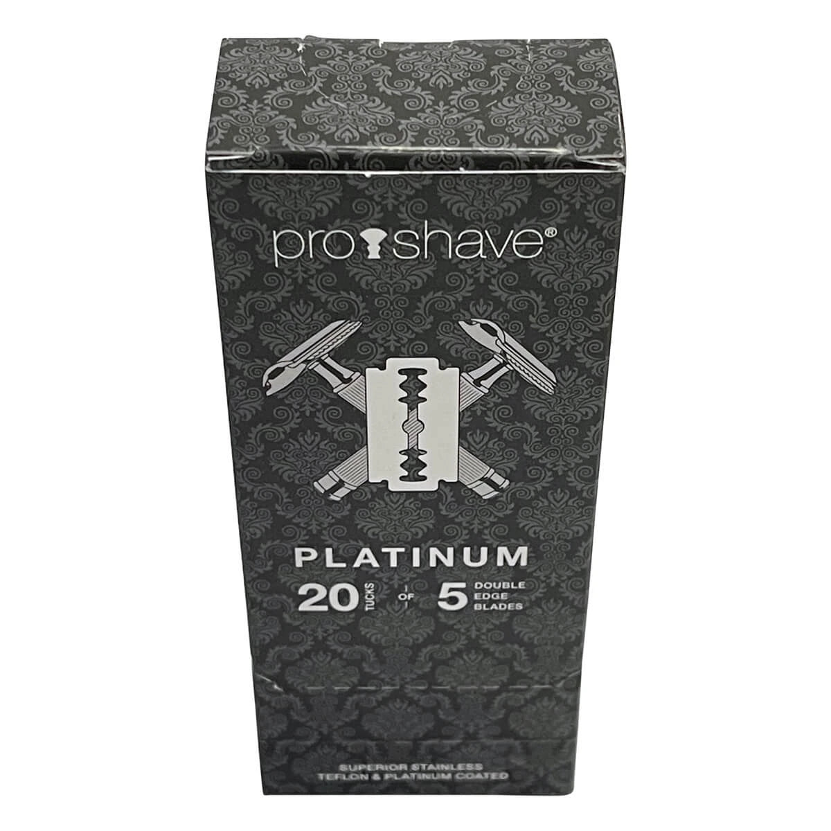 Platinum DE-Barber blades, 1 bar, 20x5 pcs (100 pcs)