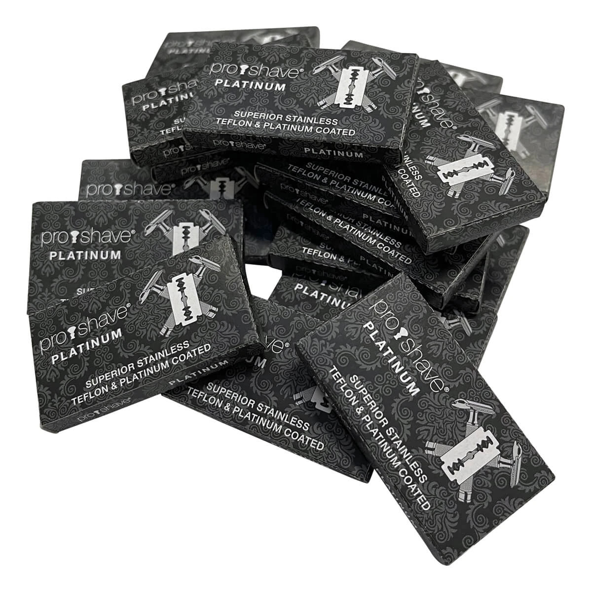 Platinum DE-Barber blades, 1 bar, 20x5 pcs (100 pcs)
