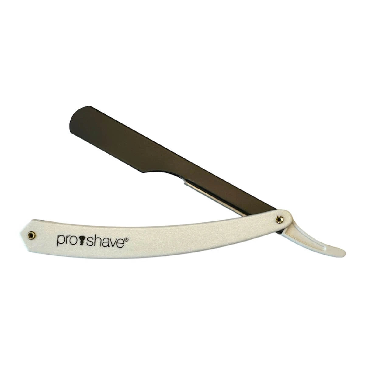 Straight Razor for interchangeable blades, P2, White + 100 Derby Blades