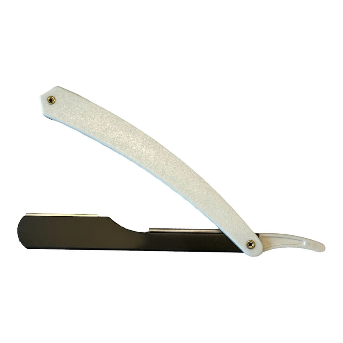 Straight Razor for interchangeable blades, P2, White + 100 Derby Blades