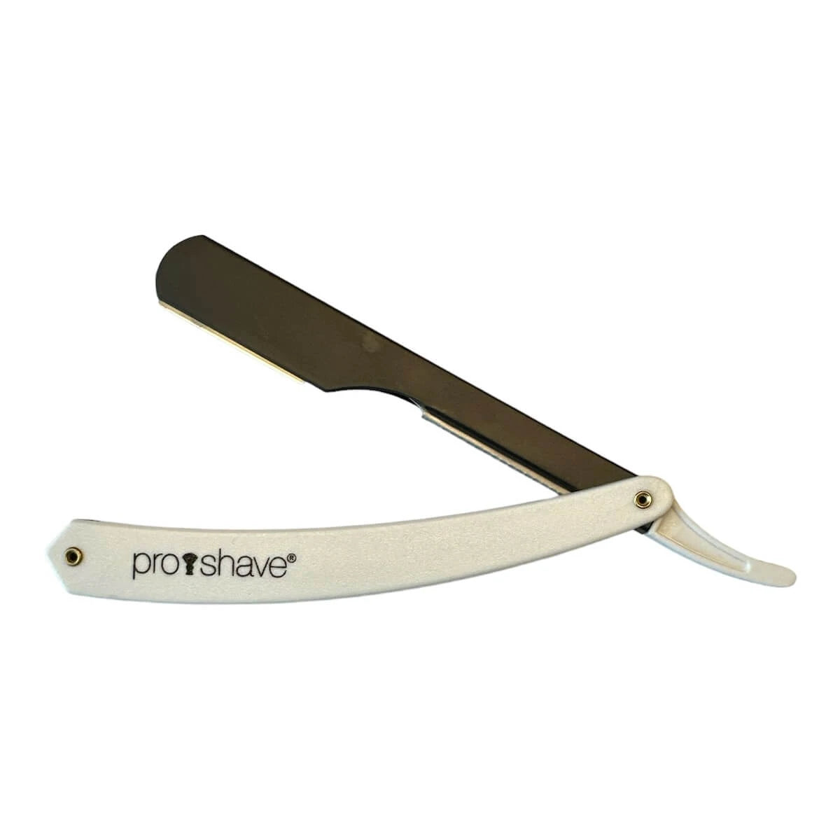 Straight Razor for interchangeable blades, P2, White + 100 Derby Blades