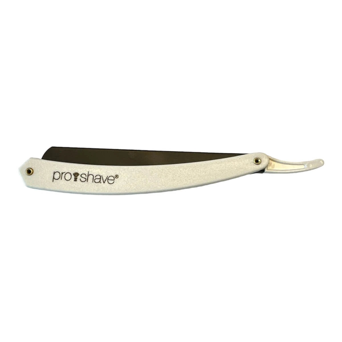 Straight Razor for interchangeable blades, P2, White + 100 Derby Blades