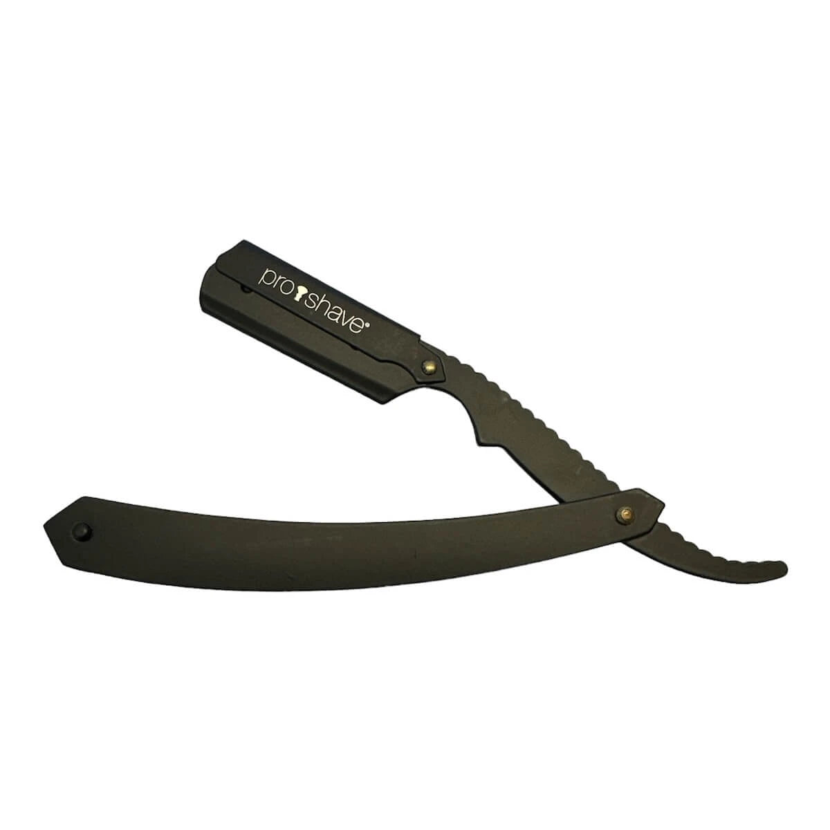 Straight Razor for interchangeable blades, S2, Black