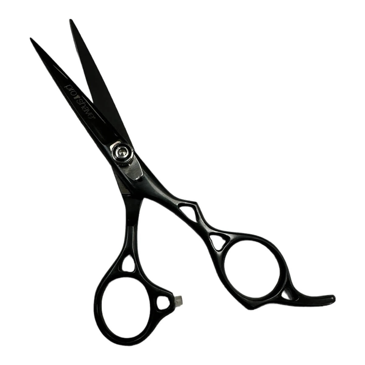 Hairdressing Scissors, Set of Hairdressing Scissors and Thinning Scissors, Black