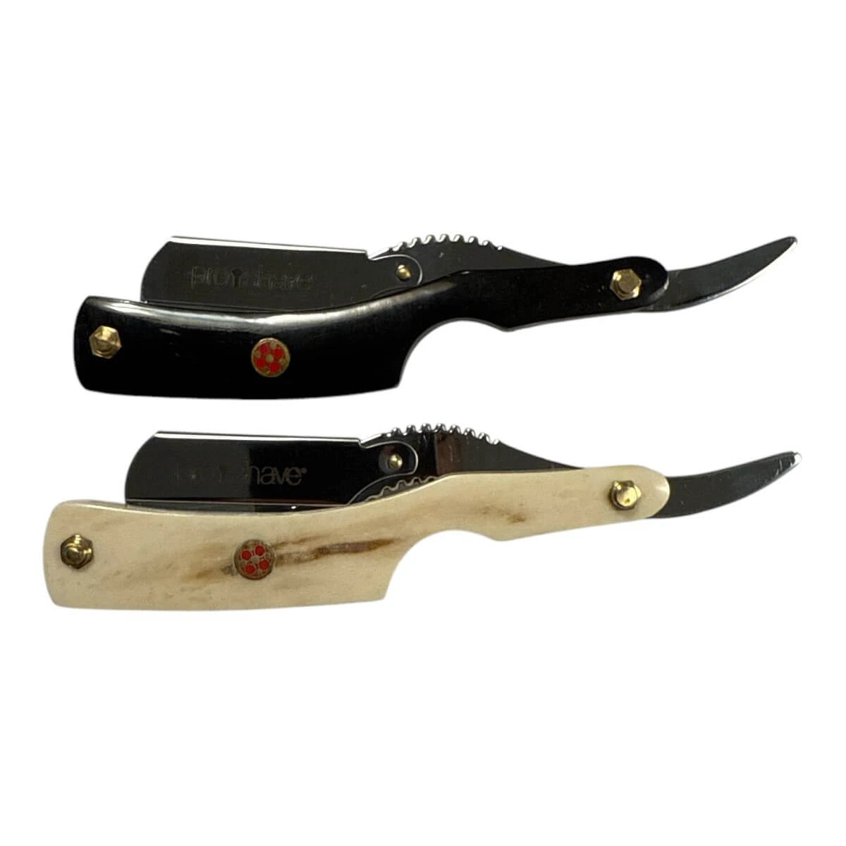 Straight Razor for interchangeable blades, Horn