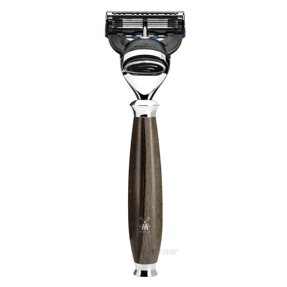 Gillette Fusion Shaver, Purist, Grained Beech