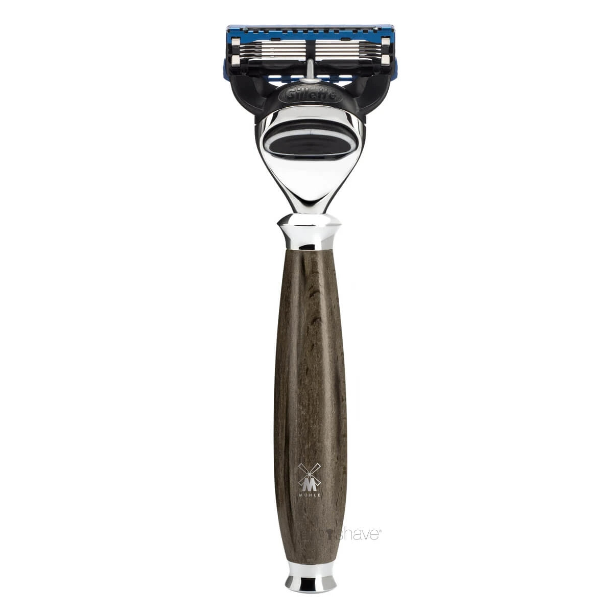 Gillette Fusion Shaver, Purist, Grained Beech