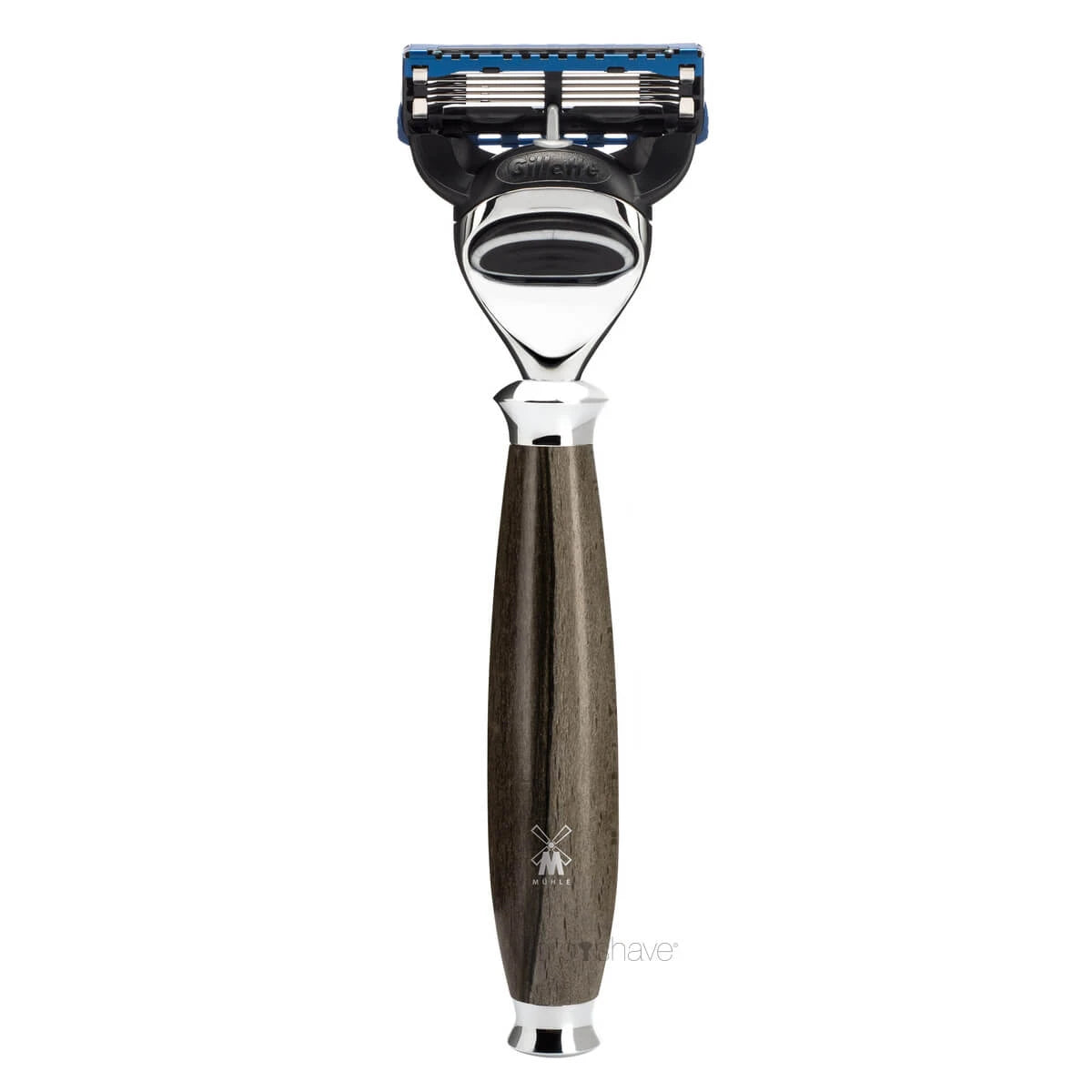 Gillette Fusion Shaver, Purist, Grained Beech