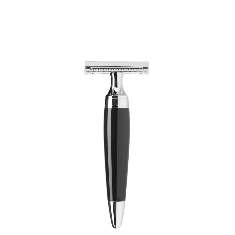 DE razor, Stylo, Black resin
