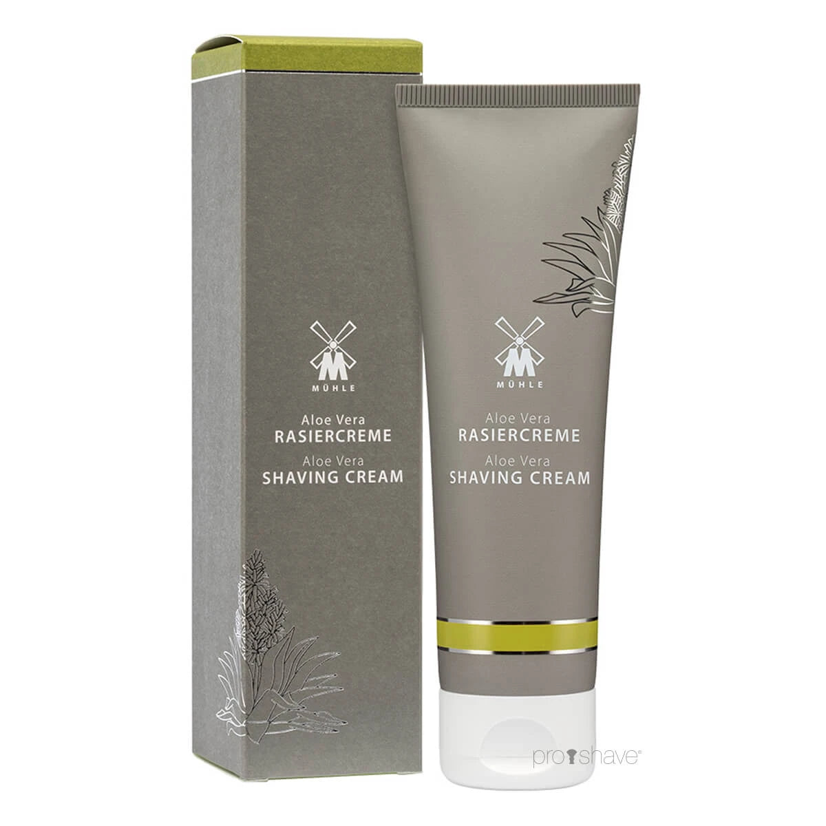 Shaving cream, Aloe Vera, 75 ml.