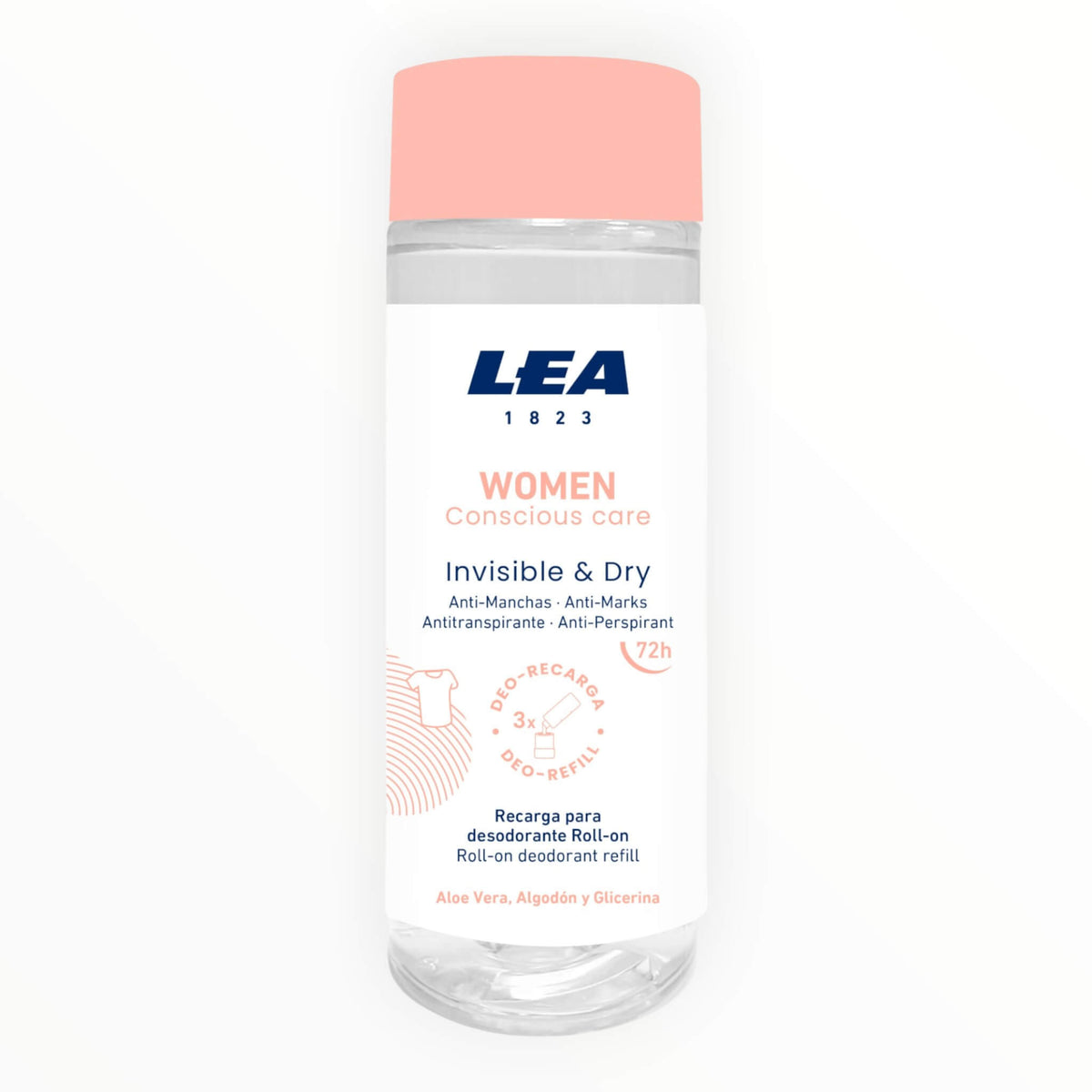 Refill for Roll-on Deodorant, Invisible & Dry, Women, 150 ml.