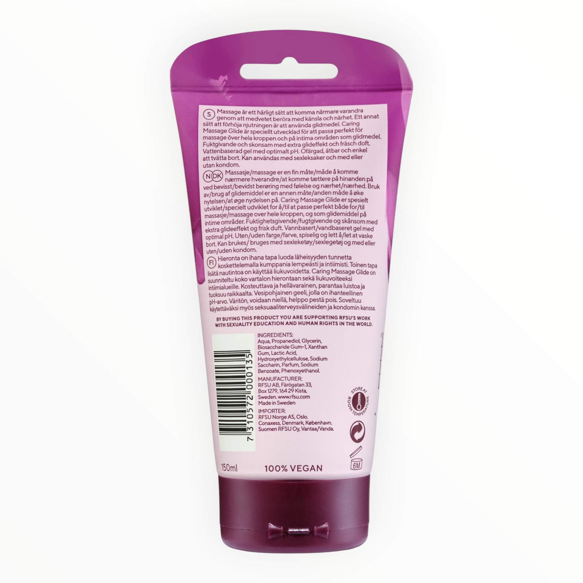 Caring Massage Glide - Lubricant, 150 ml.