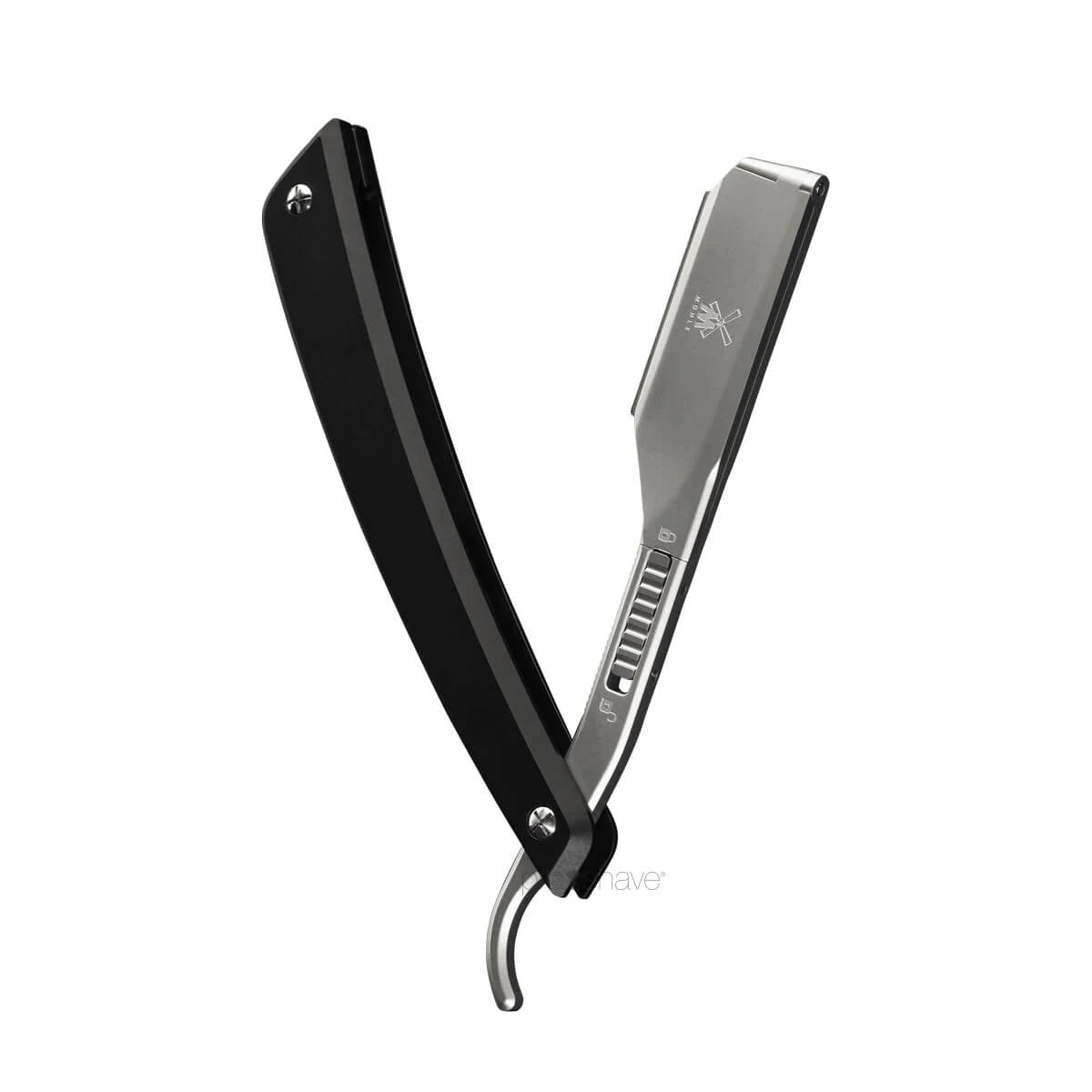 Straight Razor for interchangeable blades, Enthusiast Pro, Black