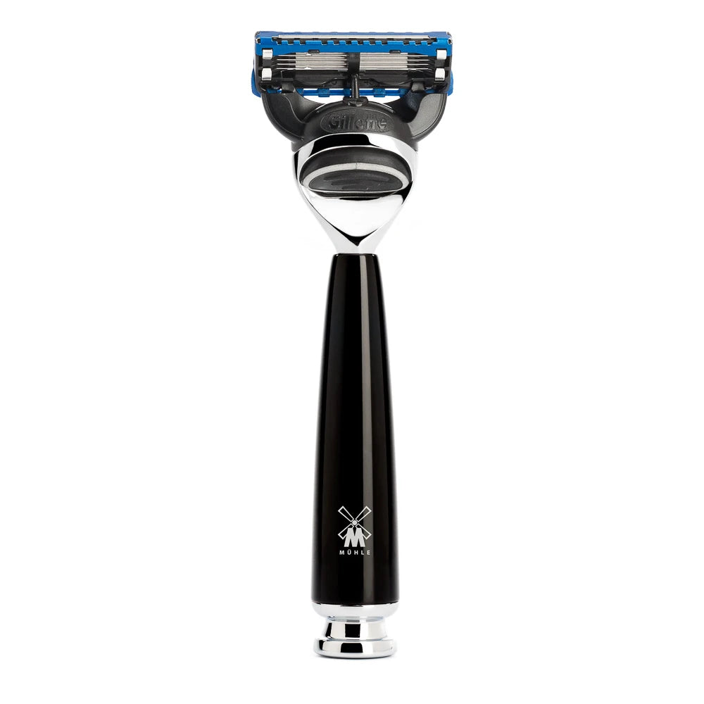 Gillette Fusion Shaver, Rytmo, Black Resin