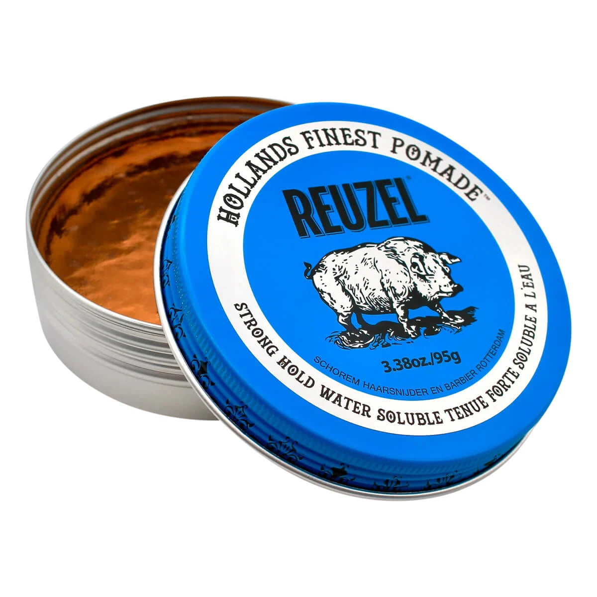 Blue Water Soluble Pomade - Strong Hold, 95 g.