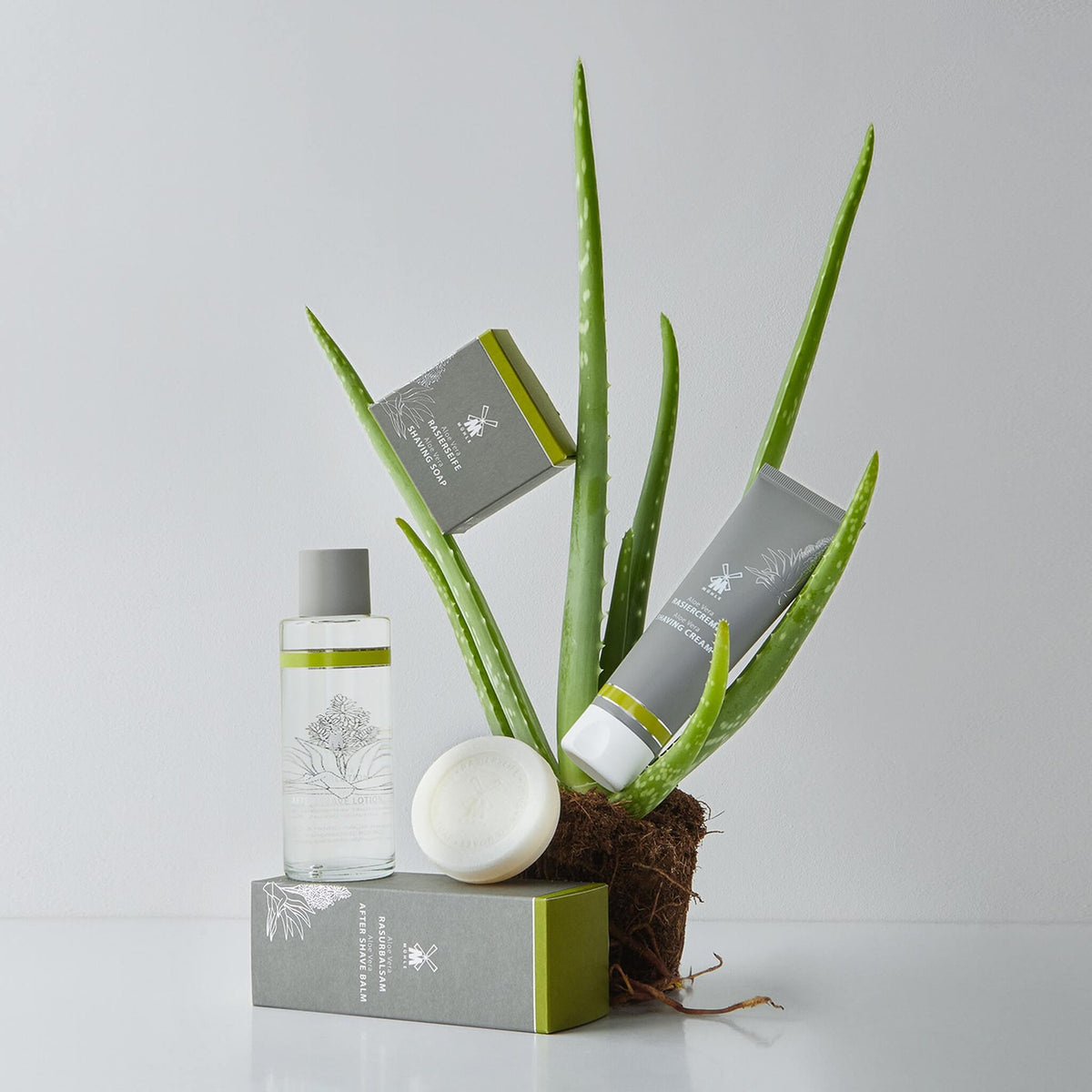 Shaving soap, Aloe Vera, 65 gr.