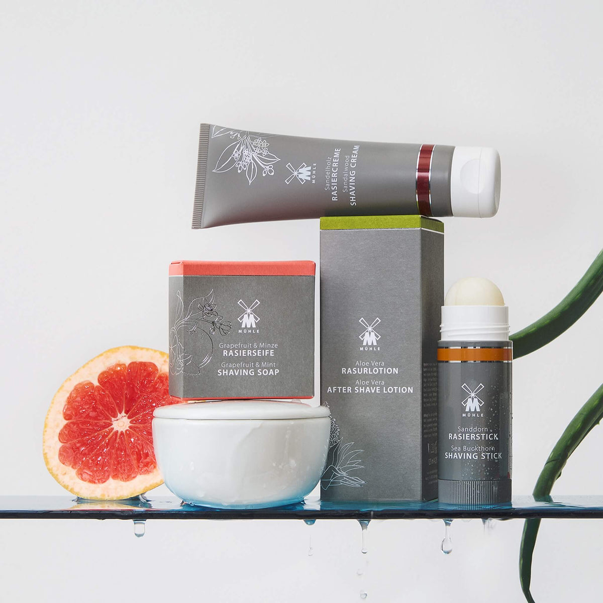 Shaving Soap, Grapefruit & Mint, 65 gr.