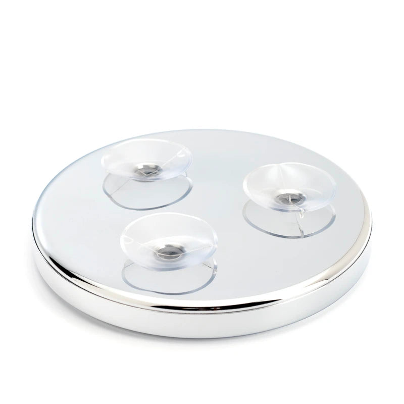 Shaving mirror, With suction cups