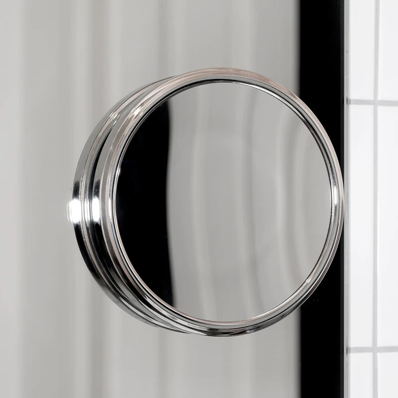 Shaving mirror, With suction cups