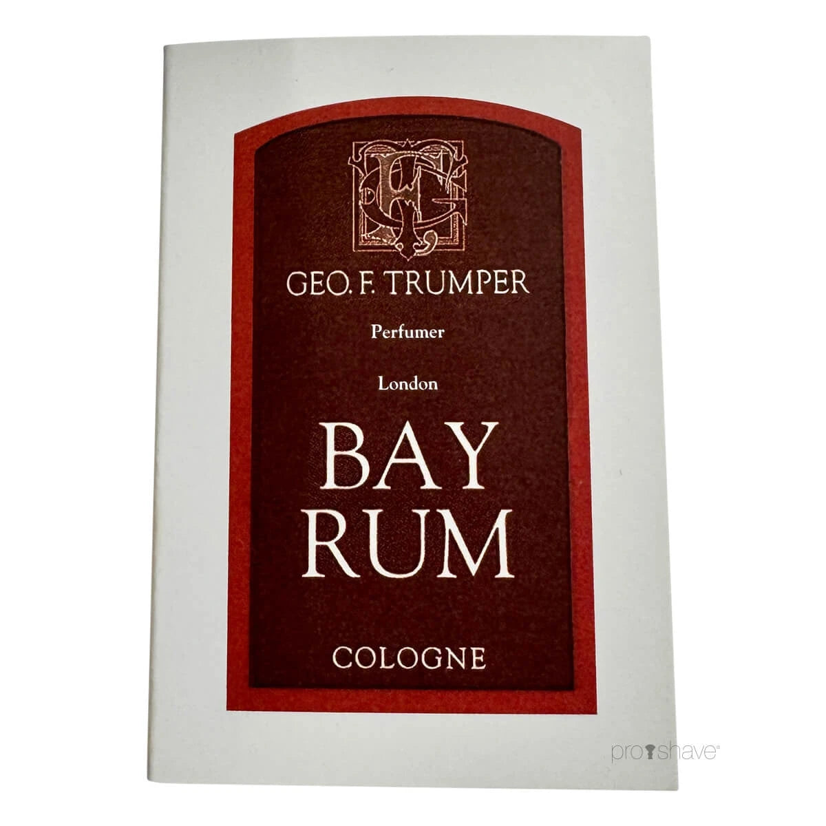 Cologne, Bay Rum, Sample, 2 ml.