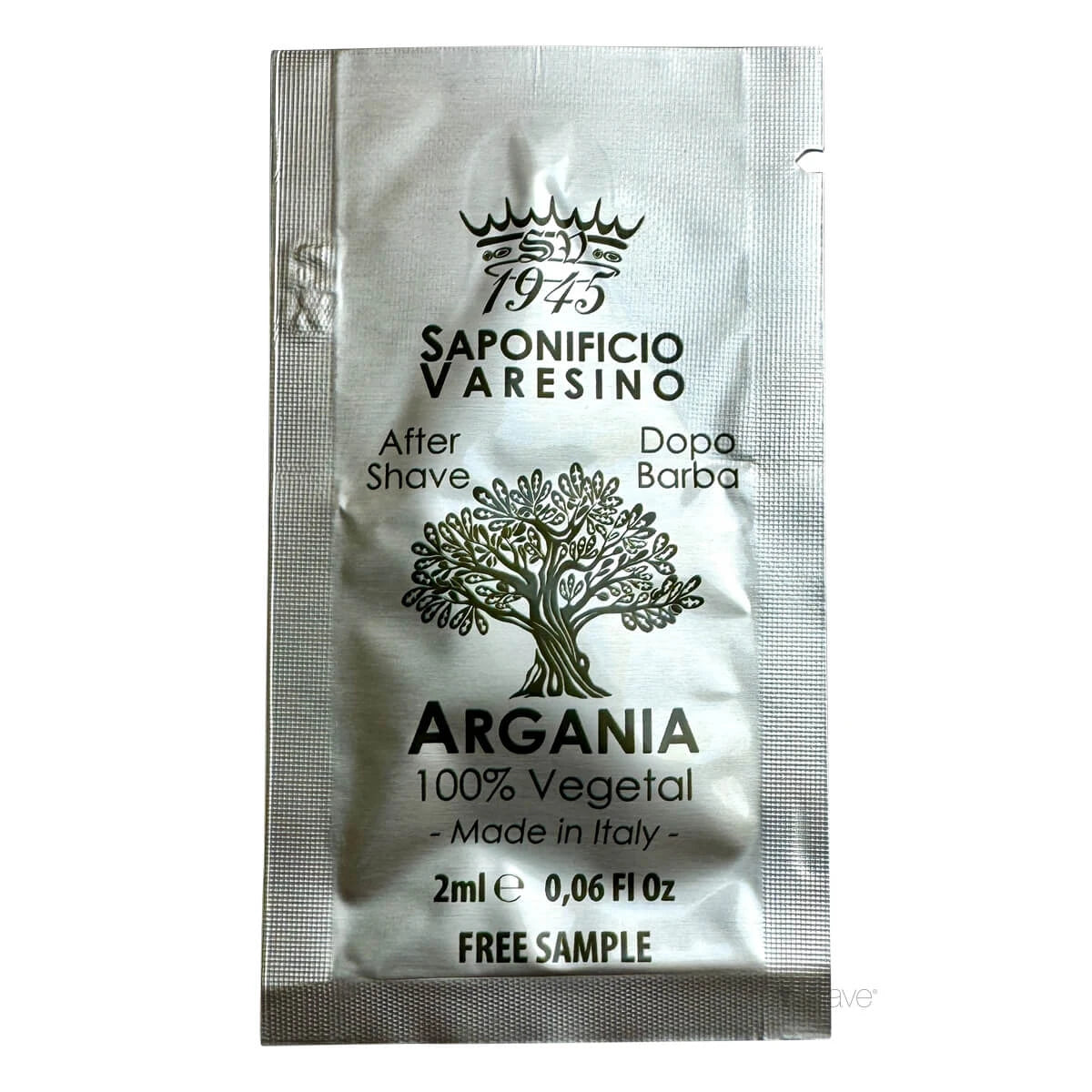 Aftershave, Argania, SAMPLE, 2 ml.