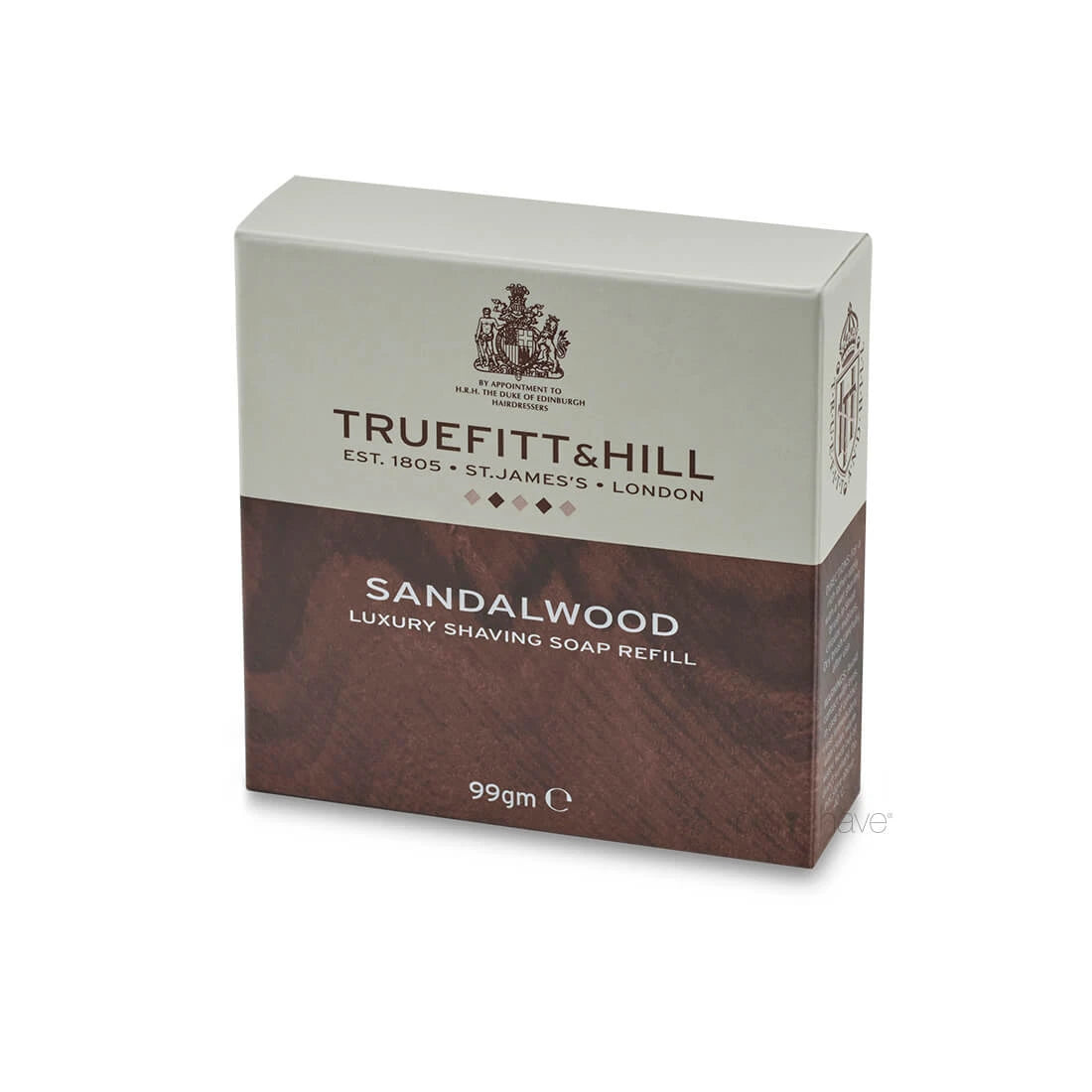 Shaving soap refill, Sandalwood, 99 gr.