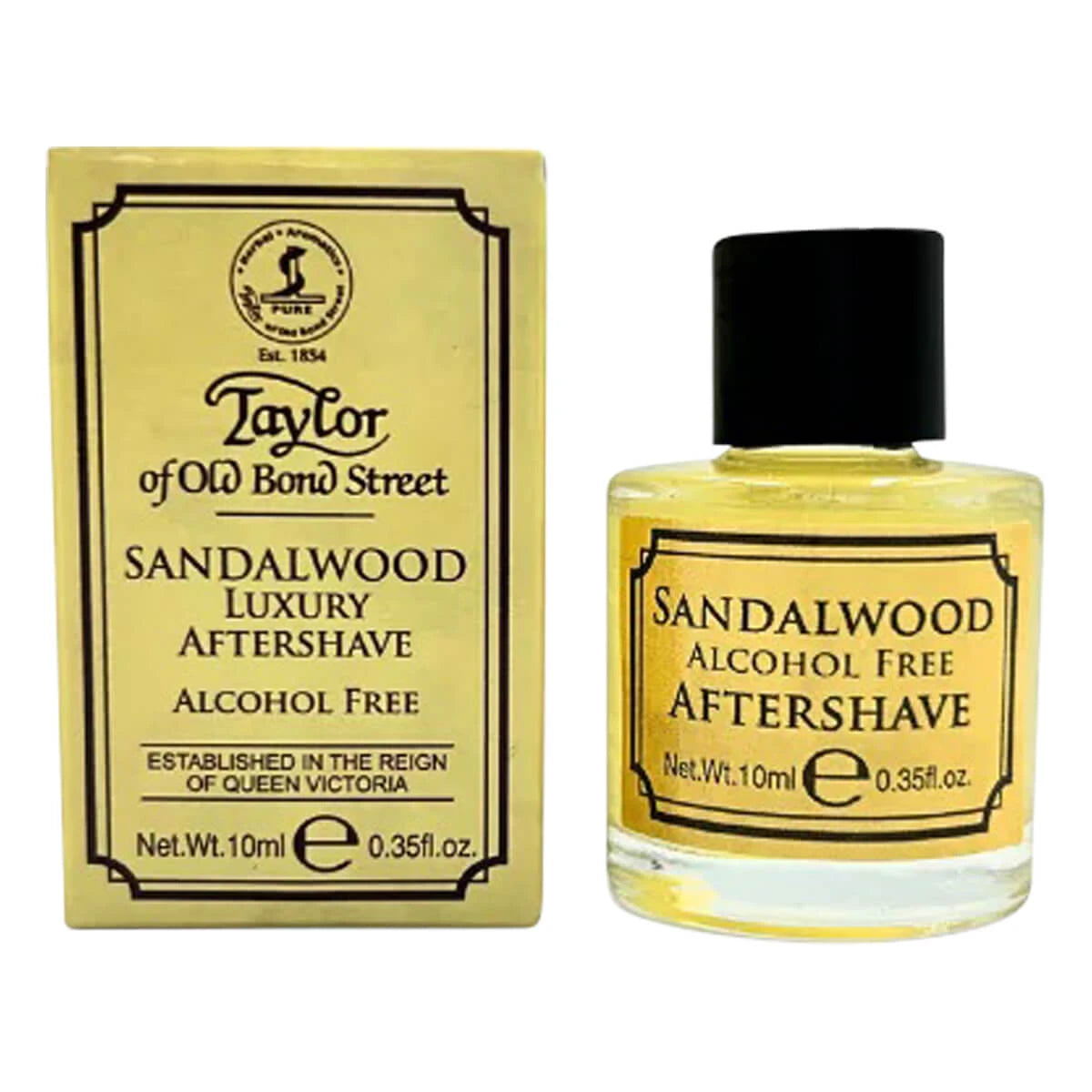 Aftershave, Sandalwood, Luxury Sample, 10 ml.