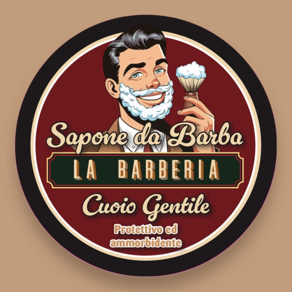 Shaving Soap, Cuoio Gentile, 150 g.