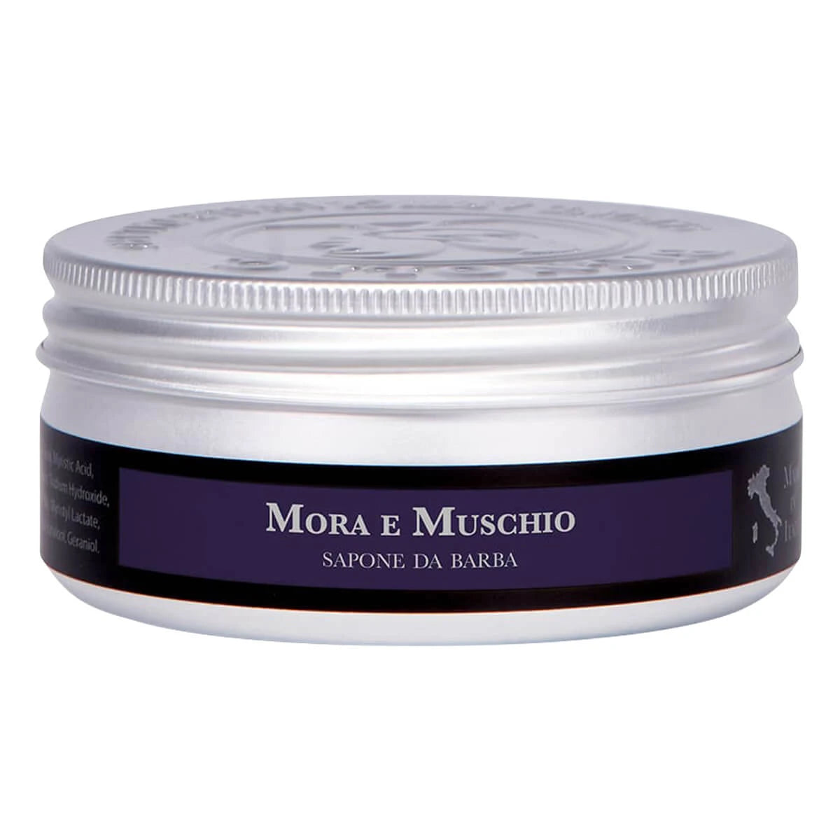 Shaving soap, Mora e Muschio, 175 gr.