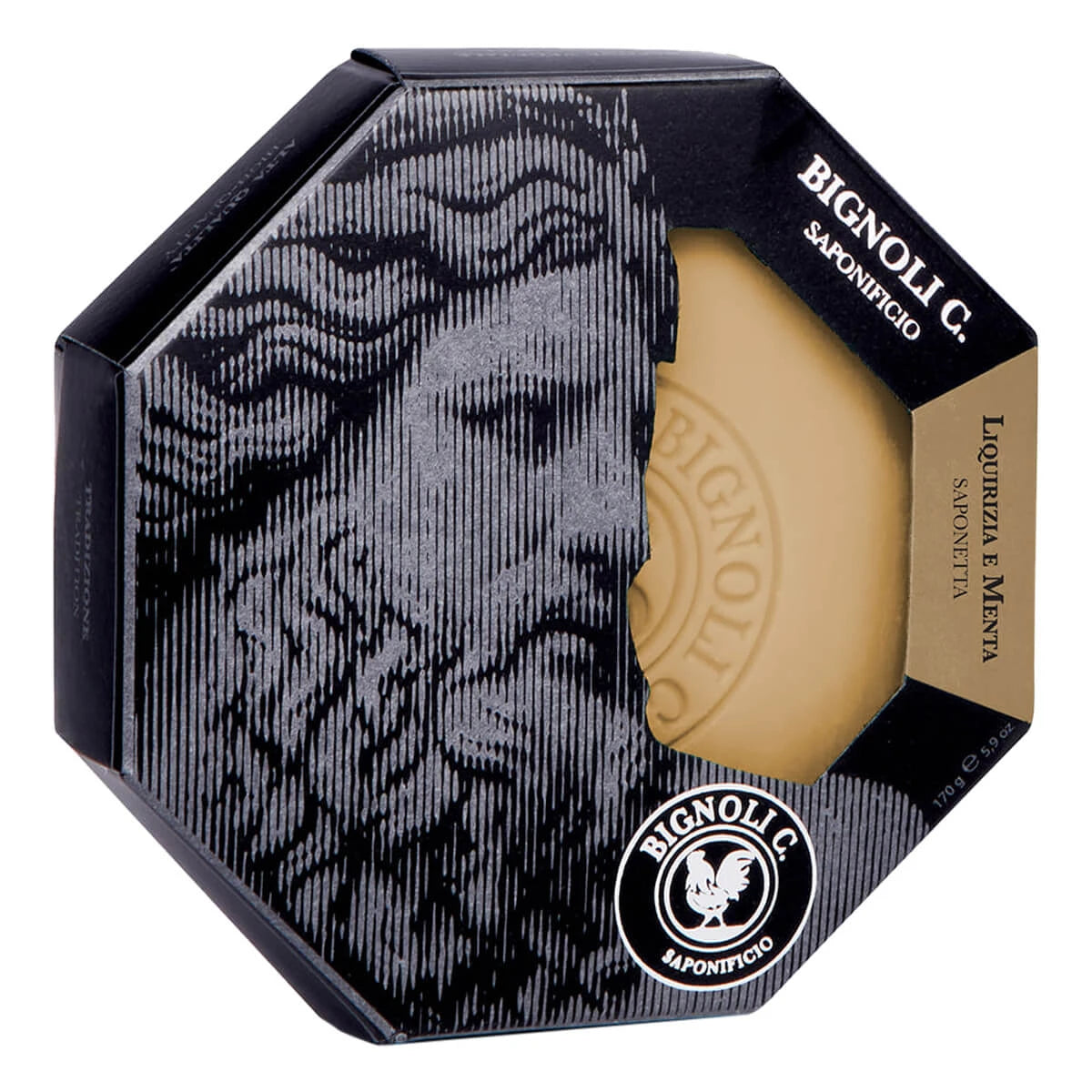 Soap, Liqurizia Menta, 170 g.