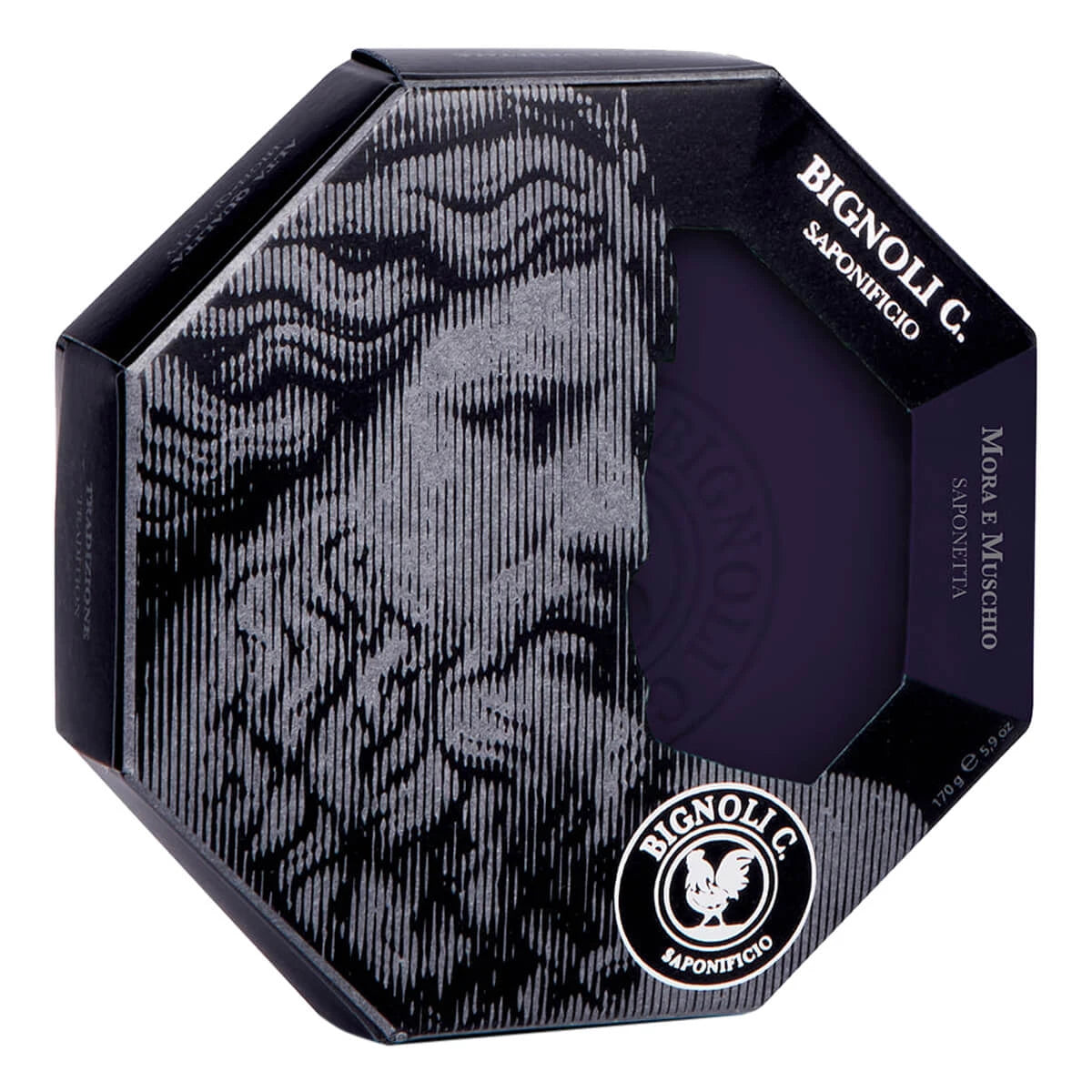 Soap, Mora e Muschio, 170 g.