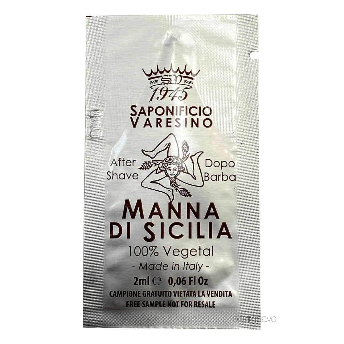 Aftershave, Manna, SAMPLE, 2 ml.