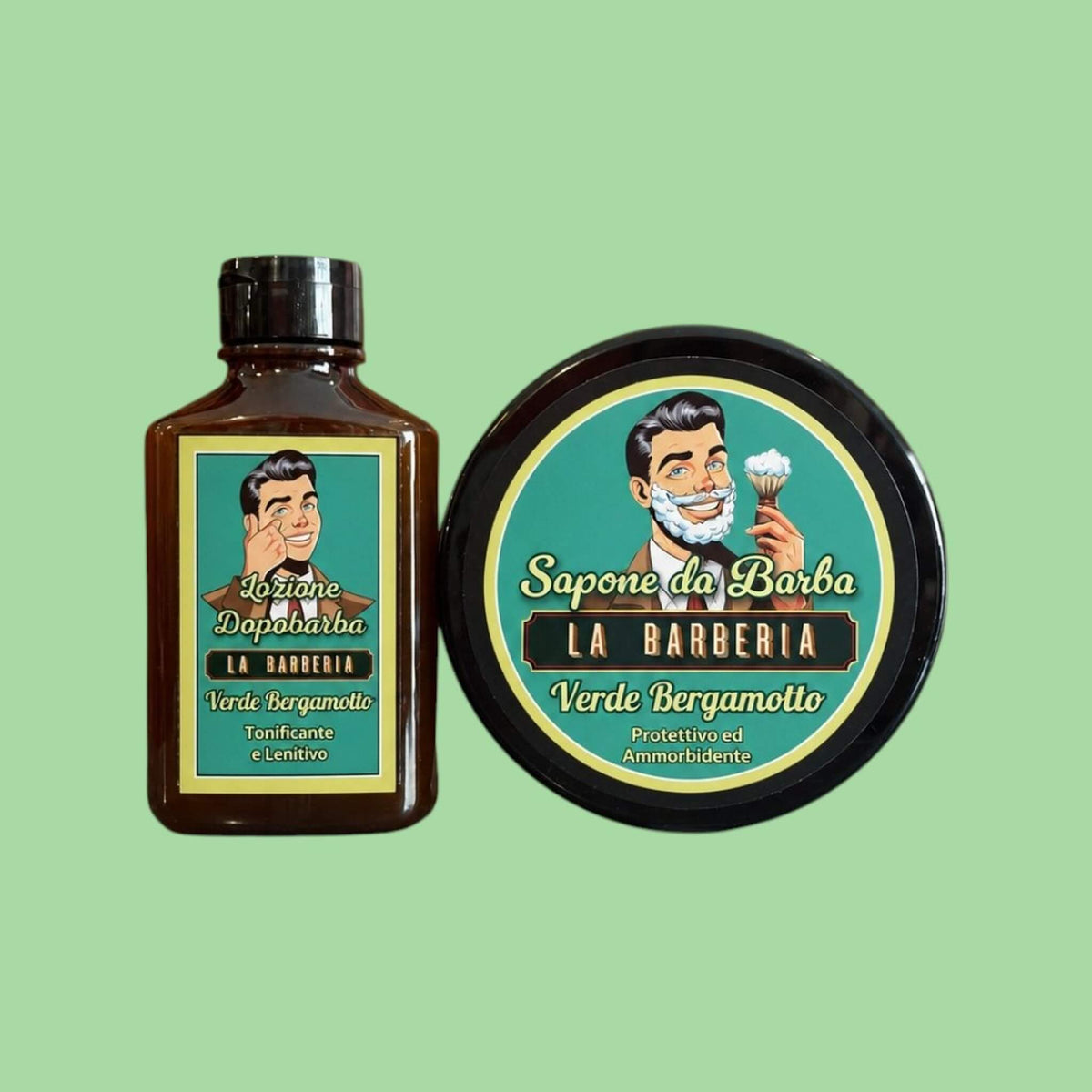 Shaving Soap, Verde Bergamotto, 150 g.