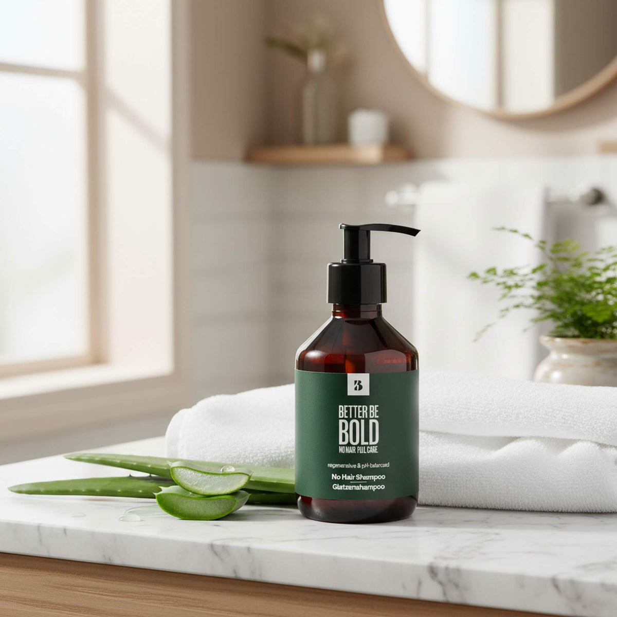 Moisturizing No Hair Shampoo (0-6 mm.), 200 ml.