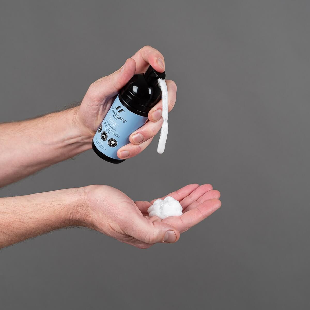 Shaving foam, Man, Sensitive skin, 100 ml.