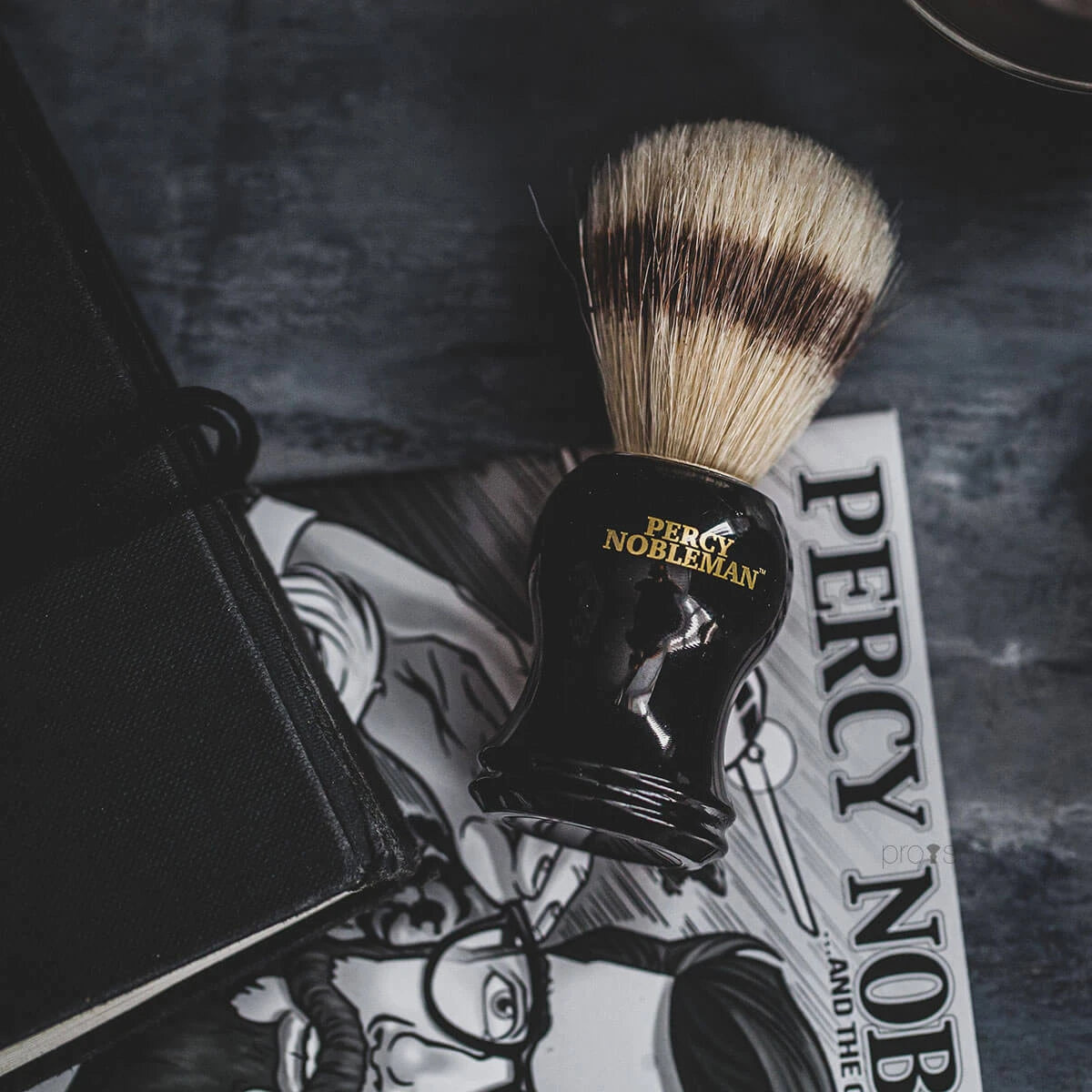 Shaving brush, Synthetic fibers