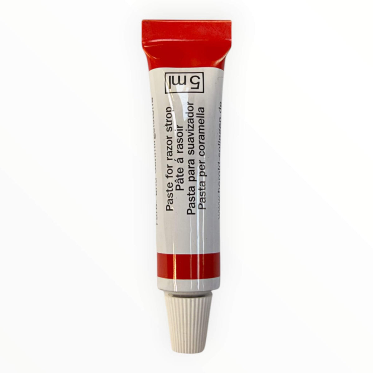 Razor Strop Paste, Red, 5 ml.
