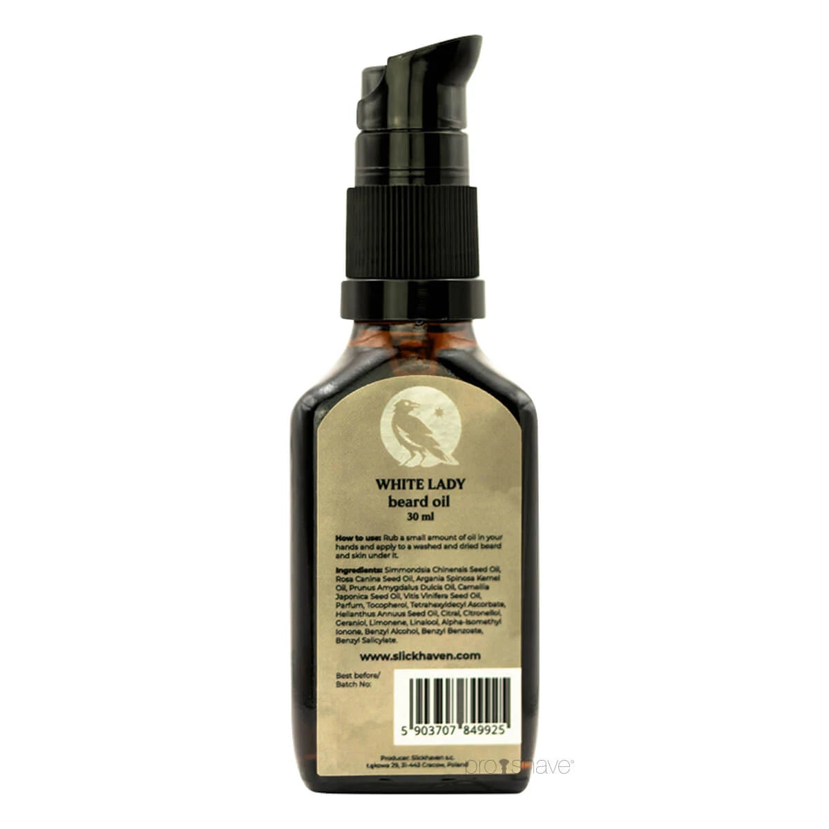 Beard oil, White Lady, 30 ml.
