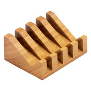 Diagonal Soap Dish, Wood