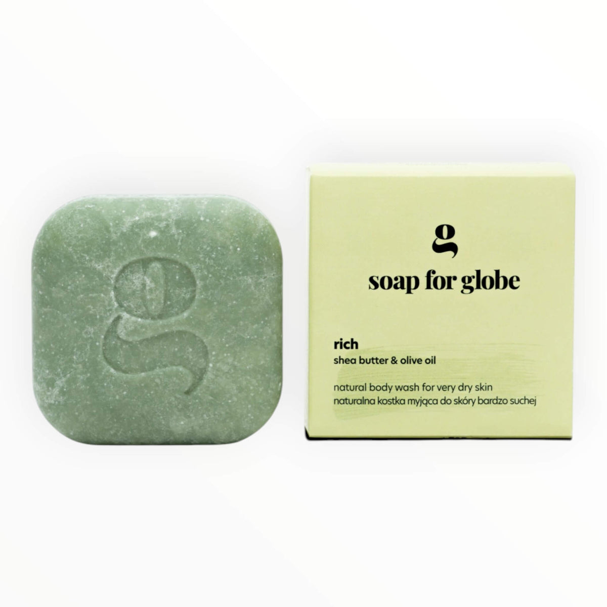 Body Wash Bar, Dry skin - Rich, 100 g.
