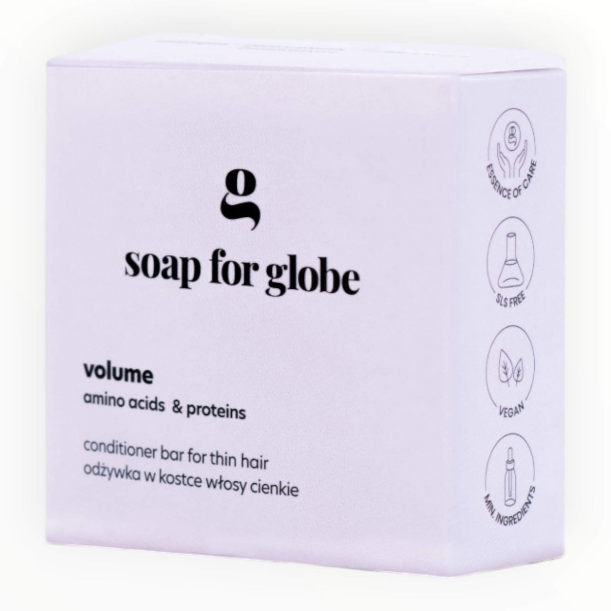 Conditioner Bar, Thin hair - Volume, 50 g.