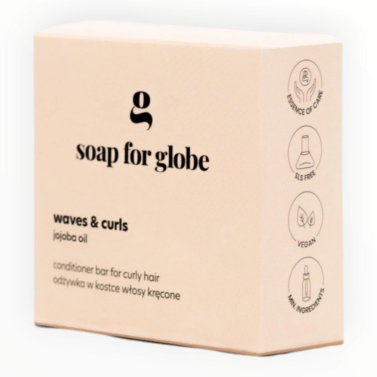 Shampoo Bar, Curly hair - Waves & Curls, 80 g.