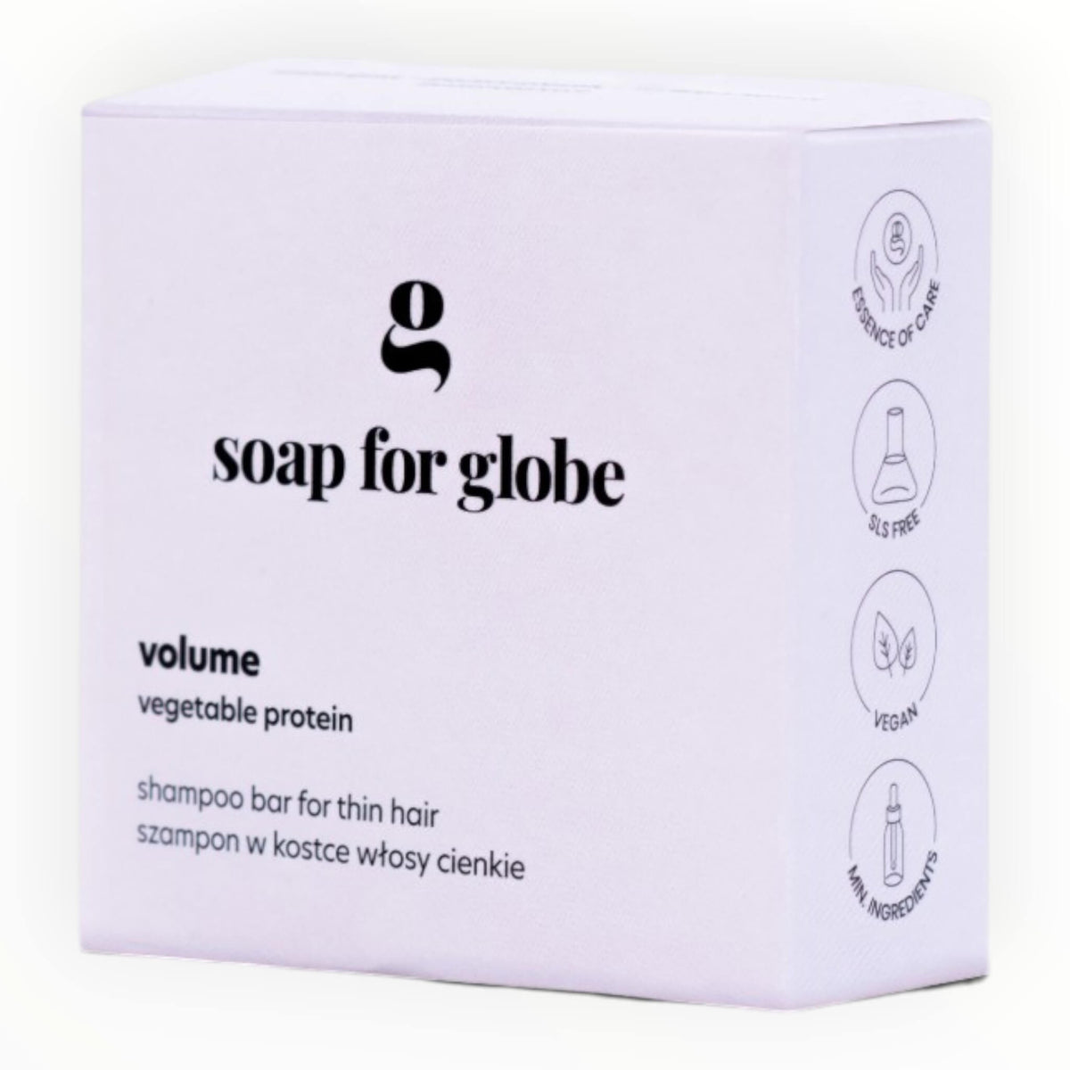Shampoo Bar, Thin hair - Volume, 80 g.
