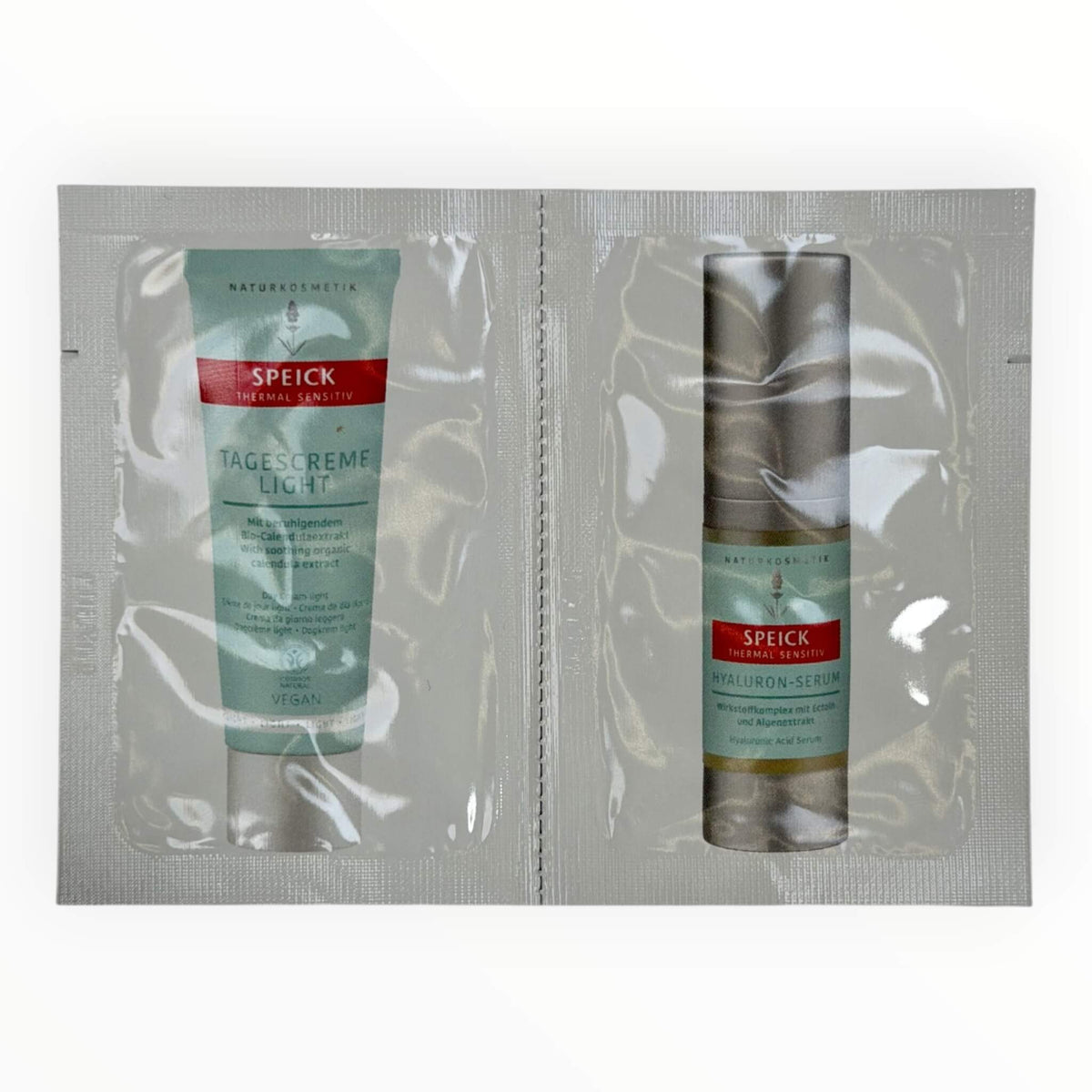 Light Day Cream & Hyaluron Serum, Thermal Sensitive, Samples, 2 x 1.5 ml.