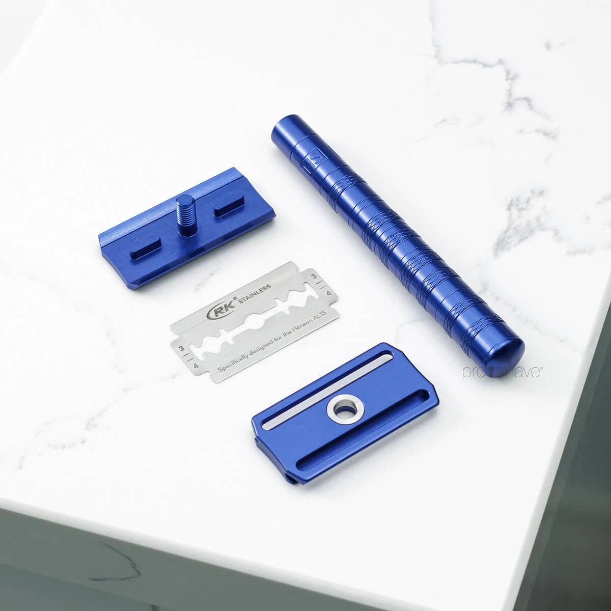 AL13 DE razor, Steel Blue - MILD
