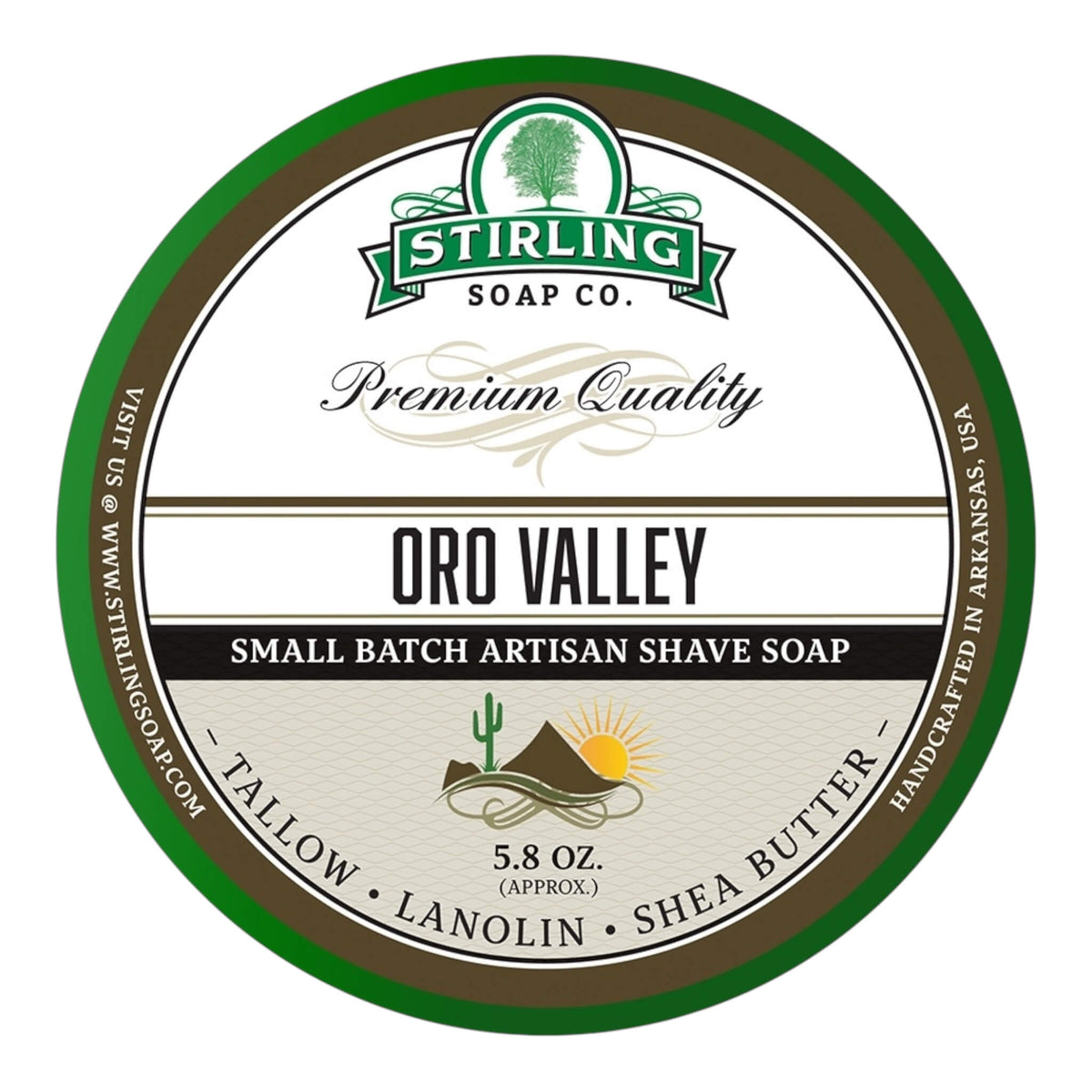 Shaving soap, Oro Valley, 170 ml.