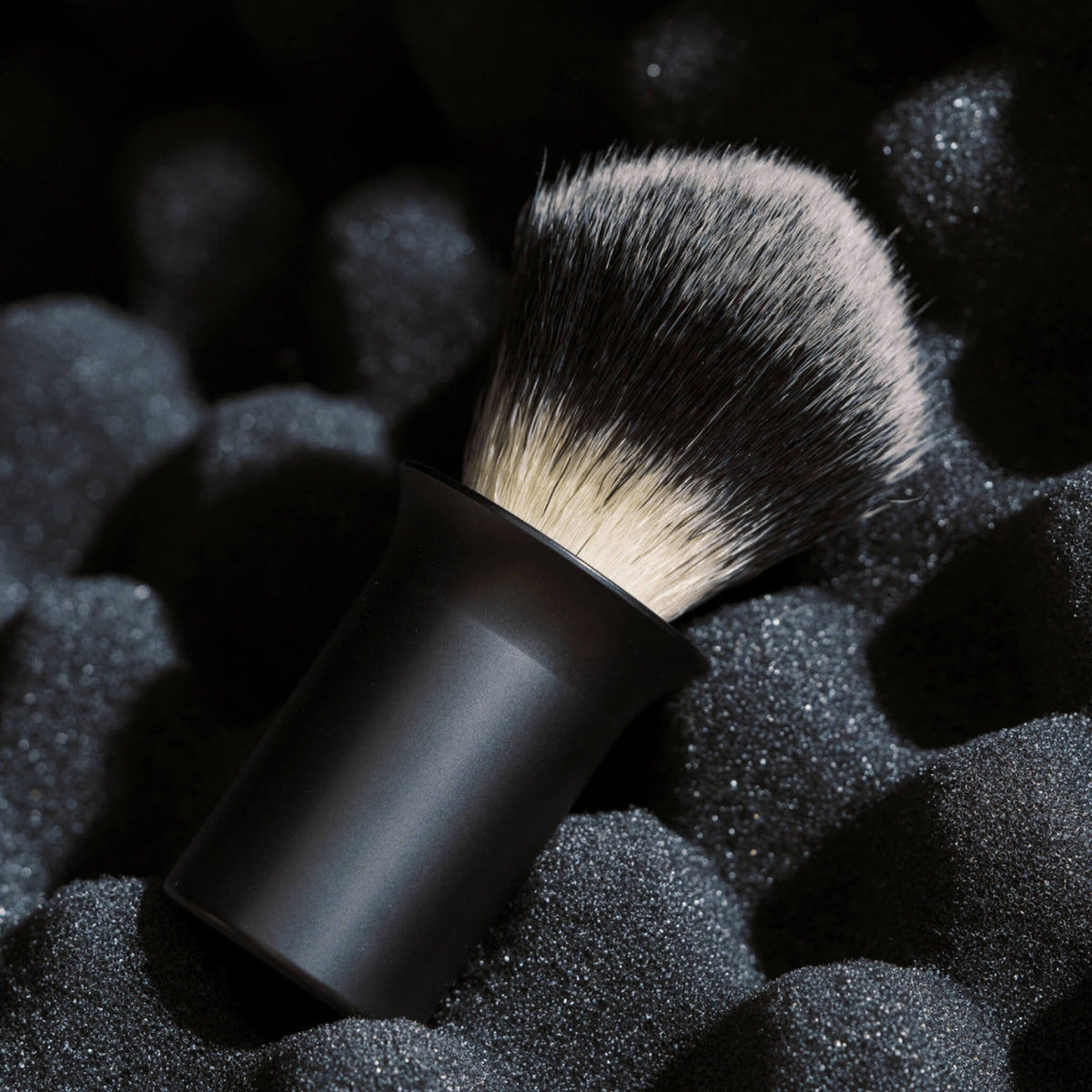 Shaving Brush, Synthetic Silvertip, Matte Black